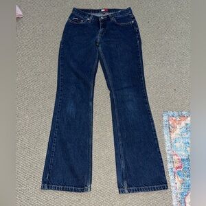 Vintage Tommy Hilfiger jeans, low rise jeans.